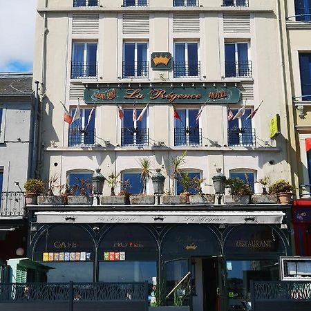 Logis Hotel Restaurant La Regence Cherbourg-en-Cotentin Exterior foto